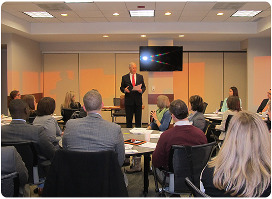 Barrister Leadership Program meeting