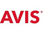 Red text logo for AVIS on a white background.