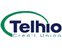 Logo of Telhio Credit Union featuring the word Telhio in bold blue letters, accompanied by a green arch above the text and the words Credit Union in smaller green letters beneath.
